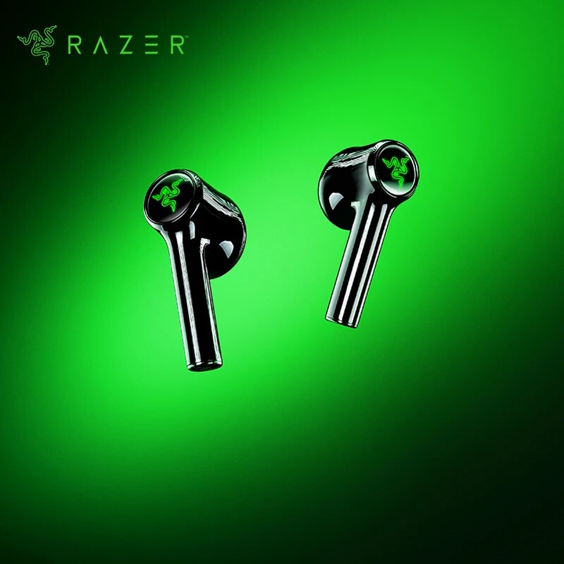 Razer hammerhead verdadeiro x fones de ouvido para jogos sem fio: 60ms baixa latência-bluetooth 5.2 emparelhamento automático-toque habilitado