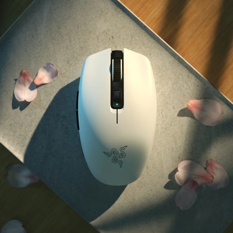 Razer orochi v2 móvel sem fio gaming mouse leve-2 modos sem fio mouse mecânico 5g avançado 18k dpi sensor óptico
