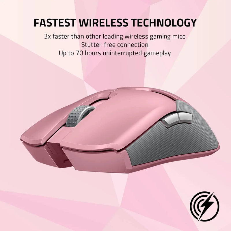 Razer viper ultimate mouse jogos sem fio & rgb doca de carregamento 20k dpi sensor óptico 8 botões programáveis 70 hr bateria