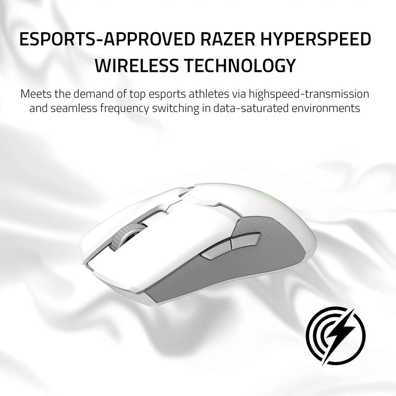 Razer viper ultimate mouse jogos sem fio & rgb doca de carregamento 20k dpi sensor óptico 8 botões programáveis 70 hr bateria