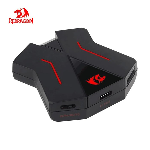 Redragon-GA200 Conversor de Teclado e Mouse, Plug and Play para Xbox One, PS4, Switch Game Acessórios, Suporte a várias plataformas
