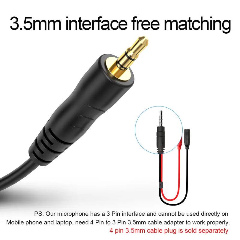 Redragon GM100 Seyfert Omni Condensador Microfone Com Tripé Áudio De 3.5mm para Computador Estúdio Para PC Karaoke Gravação Do Telefone telefone