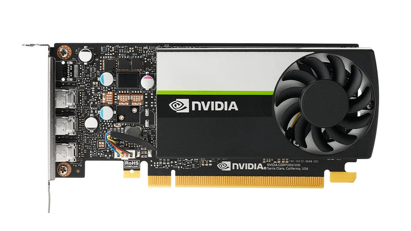 Original NVIDIA Quadro T400 4GB 64bit GDDR6 PCI Express 3.0x16 Workstation Placa de Vídeo Mini DP Display Card