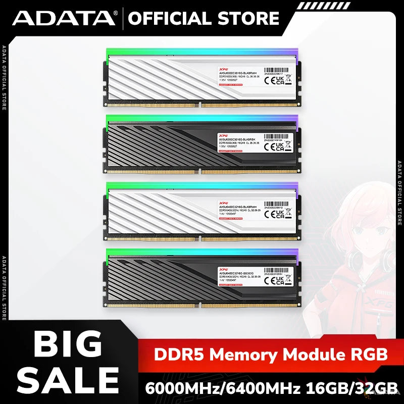 LANCER BLADE RGB DDR5 Memory D30G 6000MT/s 6400MT/s  16GB  32GB  Single Tray RAM Memory moud /  84733042