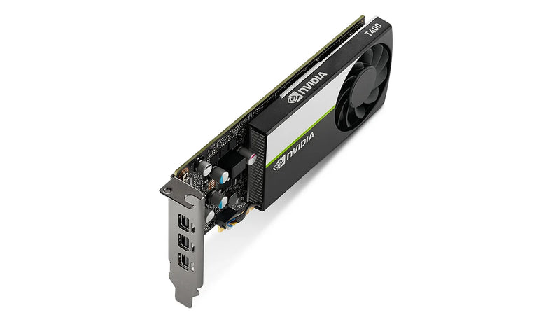 Original NVIDIA Quadro T400 4GB 64bit GDDR6 PCI Express 3.0x16 Workstation Placa de Vídeo Mini DP Display Card