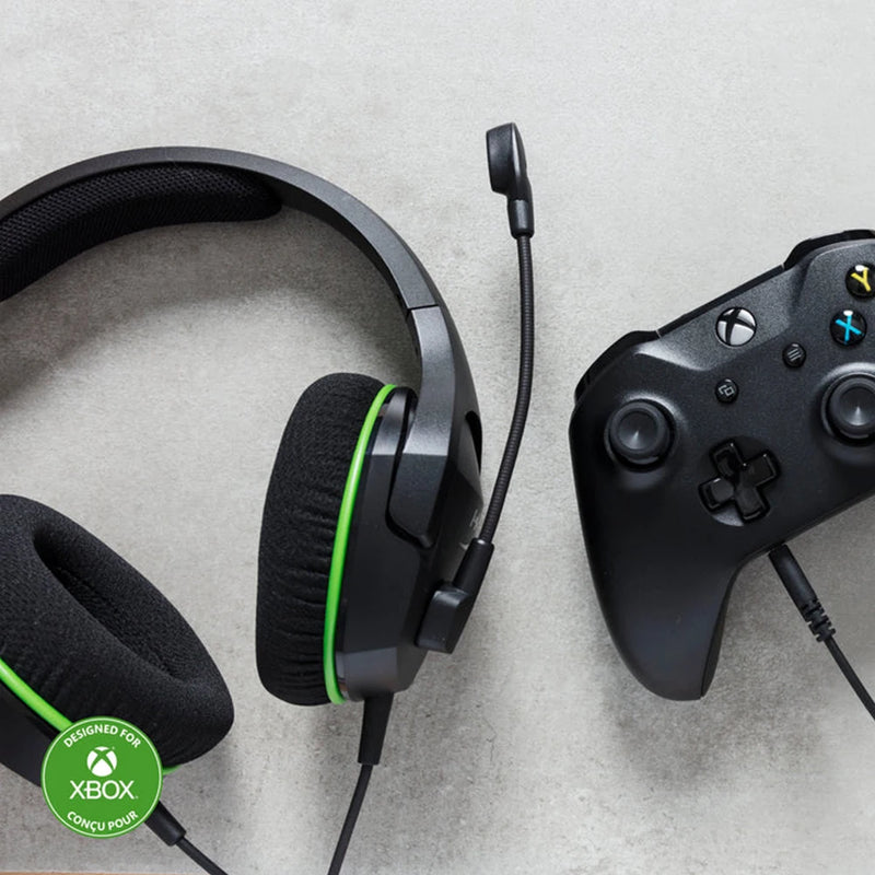 Headset com fio HyperX Cloud, Stinger Core para Xbox Immersive, áudio no jogo, Uni-direcional sobre a orelha