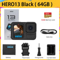GoPro HERO13 Câmera de ação preta Go Pro 13 Câmera anti-vibração para ciclismo 5.3K