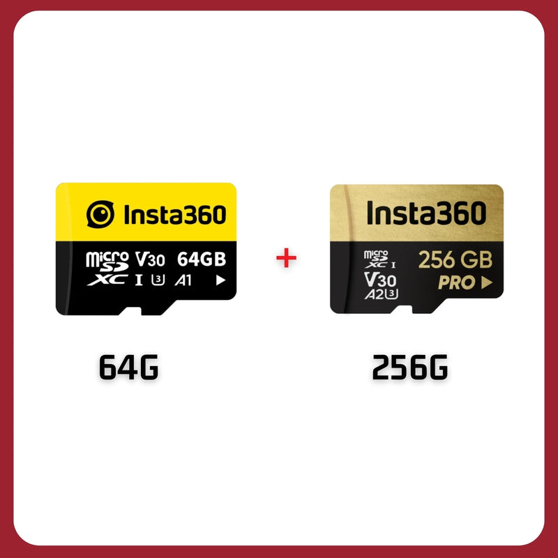 Cartões de memória para insta360 x4 x3 ace pro 2 cartão de memória 64g 128g 256g 512g para insta 360 acessórios