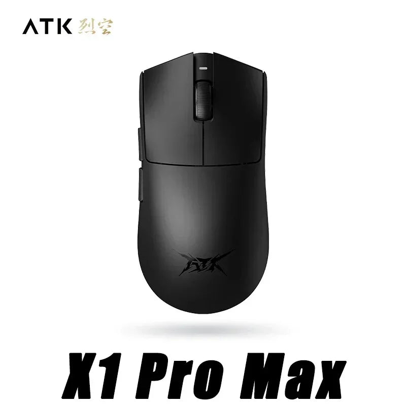 ATK Blazing Sky X1 Pro Max Ultra ULTIMATE Mouse Três Modos Bluetooth Mouse Sem Fio Paw3950 8K Leve FPS E-sports Pc Gamer
