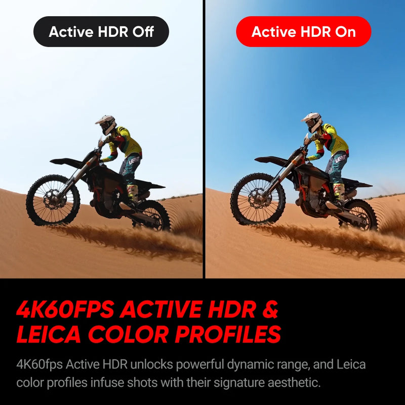 Câmera de ação à prova d'água Insta360 Ace Pro 2 - 8K projetada em colaboração com Leica, chips AI duplos, sensor de 1/1,3 polegadas