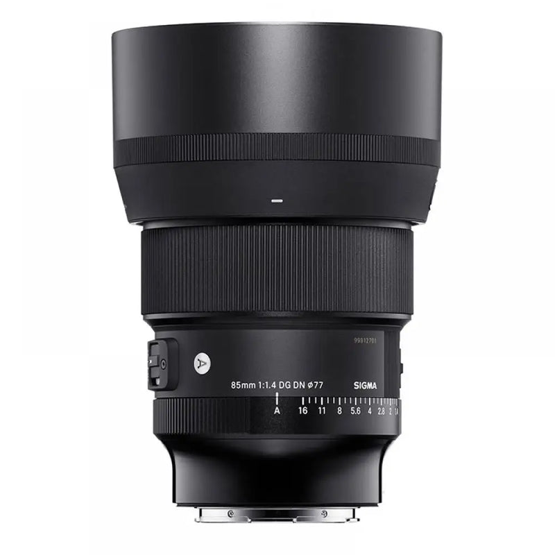 Lente de câmera sem espelho Sigma para Sony, Full Frame, Usado, 85mm, F1.4, DG, DN, A7, A7R, A7S, IV, III, II, A7C, A6400, ZV-E10