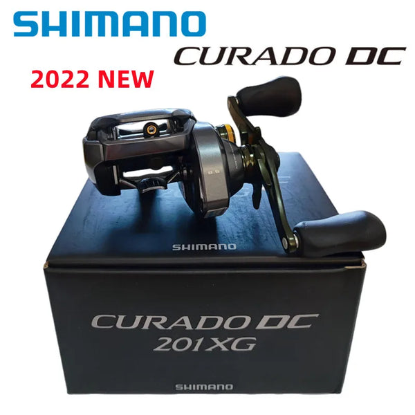 SHIMANO-Curado DC Low Profile Baitcast Fishing Reel, Original, 200 HG, 201XG, 201XG, 150HG 150, 150xG, 151, 151hg, 151xg, 151xg