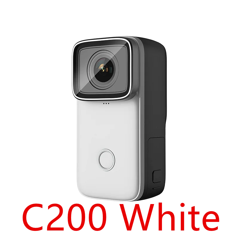 SJCAM-Câmera de ação impermeável, corpo portátil, 5M, FHD, 6 eixos, Vídeo giroscópio, 5G, Wi-Fi, visão noturna, esportes DV, C200 Pro, 4K