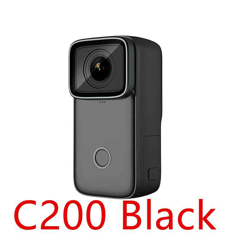 SJCAM-Câmera de ação impermeável, corpo portátil, 5M, FHD, 6 eixos, Vídeo giroscópio, 5G, Wi-Fi, visão noturna, esportes DV, C200 Pro, 4K