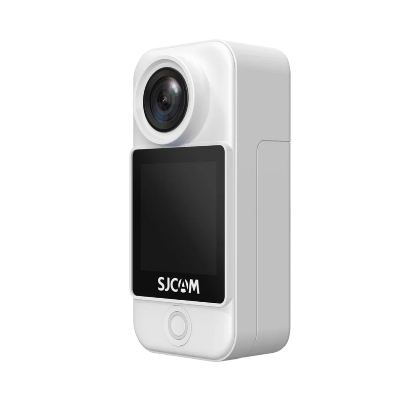 SJCAM-Câmera impermeável de bolso, Vídeo de longa duração da bateria, 5G WiFi, Câmera de ação esportiva, 4K FHD, 30m, C300