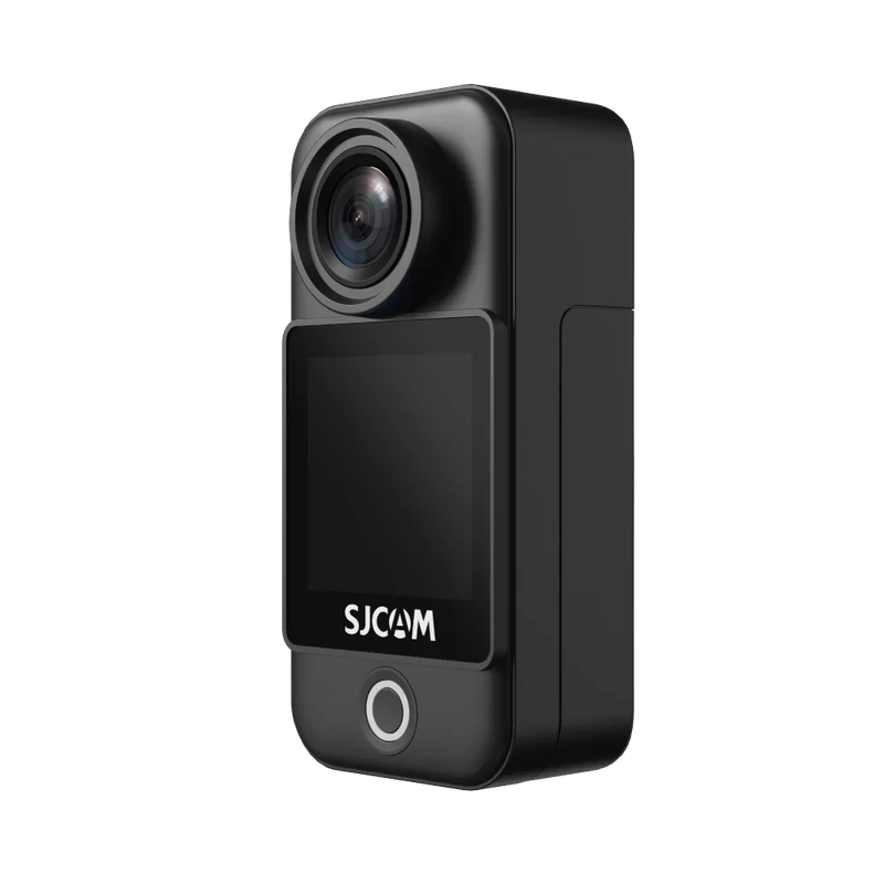 SJCAM-Câmera impermeável de bolso, Vídeo de longa duração da bateria, 5G WiFi, Câmera de ação esportiva, 4K FHD, 30m, C300