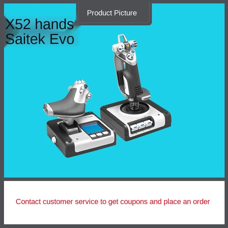 SaiTek-Microsoft Flight Fighter Simulação, Jogos de Computador Joystick Simulator, Throttle Rocker, 2020, X56