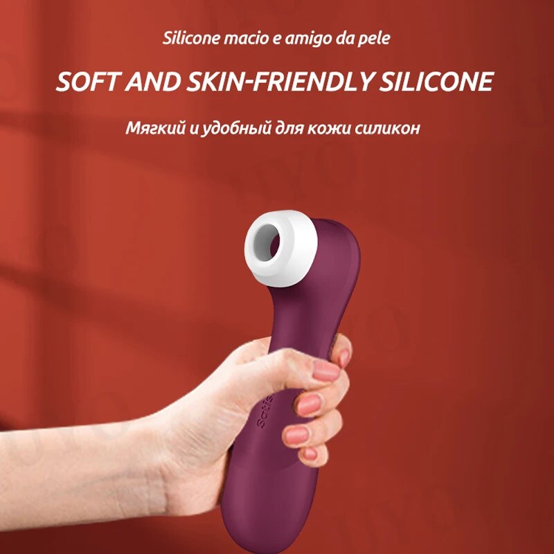 Satisfação pro2 GERAÇÃO 3 app vibrador clitóris brinquedos sexuais para mulheres estimulador do clitóris vibradores otário Adulto sex shop