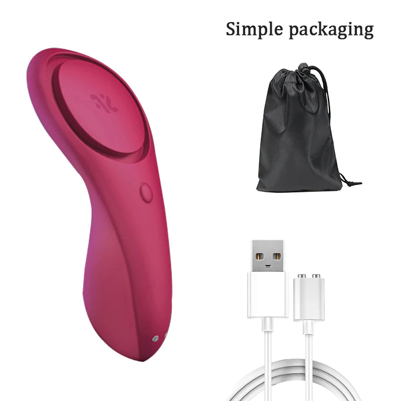 Satisfação sexy segredo silicone G-spot vibrador Portátil wearable APP controle remoto estimulador do clitóris UYO Sex Toys Para As Mulheres