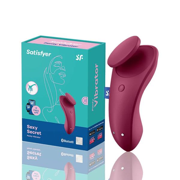 Satisfação sexy segredo silicone G-spot vibrador Portátil wearable APP controle remoto estimulador do clitóris UYO Sex Toys Para As Mulheres