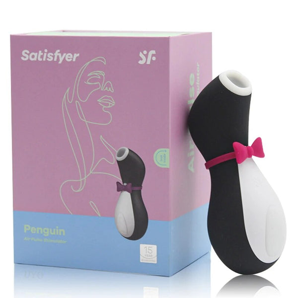 Satisfyer pro pinguim chupar clit estimulação g ponto silicone vibração mamilo otário erótico dos desenhos animados adulto brinquedo sexo vibrador mulher