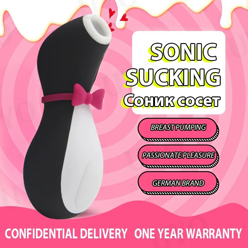Satisfyer pro pinguim chupar clit estimulação g ponto silicone vibração mamilo otário erótico dos desenhos animados adulto brinquedo sexo vibrador mulher