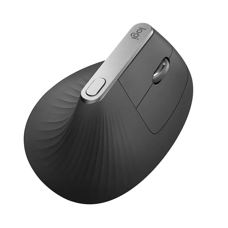 Logitech mx vertical bluetooth sem fio mouse ergonômico 4000dpi multi-função com 2.4ghz usb recarregável para escritório