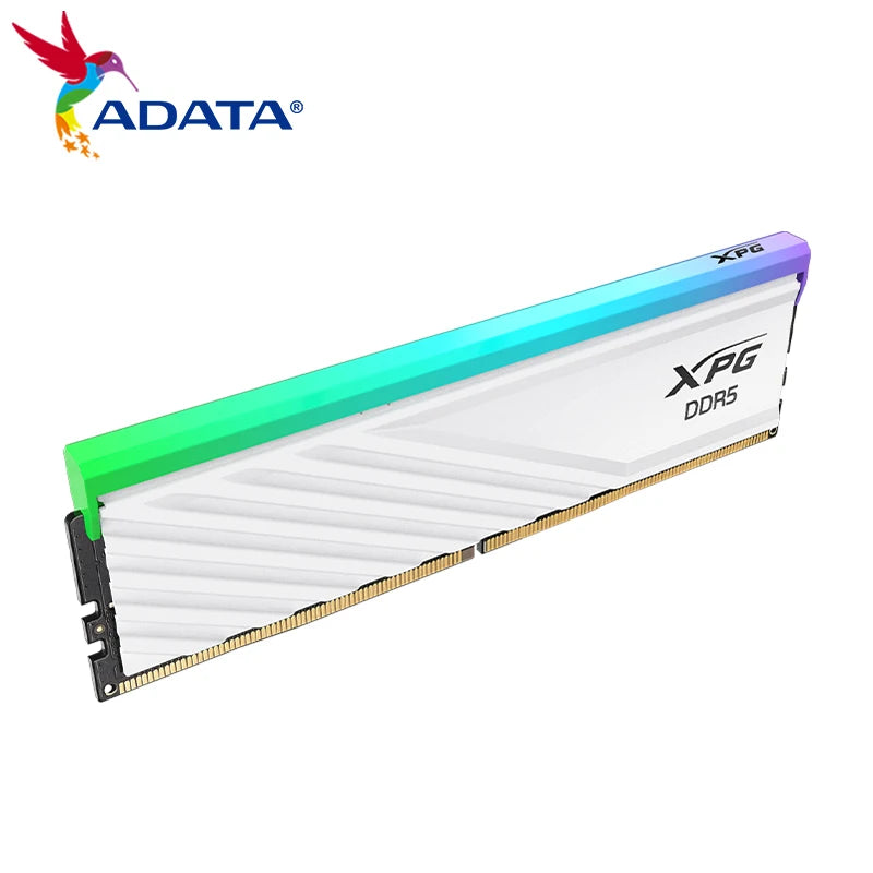 ADATA XPG LANCER BLADE RGB DDR5 Memory D300G 6000MT/s 6400MT/s 16GB 32GB Single Tray RAM Memory Moudle with HeatSink for Desktop
