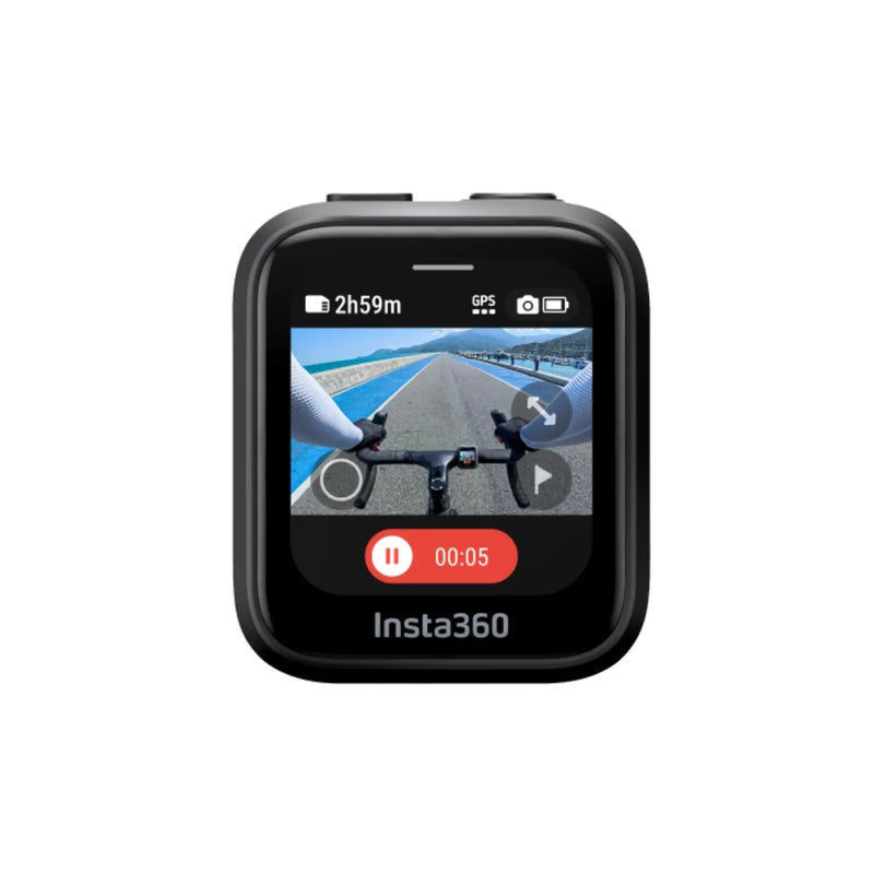 Insta360 x5 gps visualização remota touchscreen 65.6ft 20m relógio de pulso controle velocidade rotação dados para x4 ace & ace pro 2 acessórios