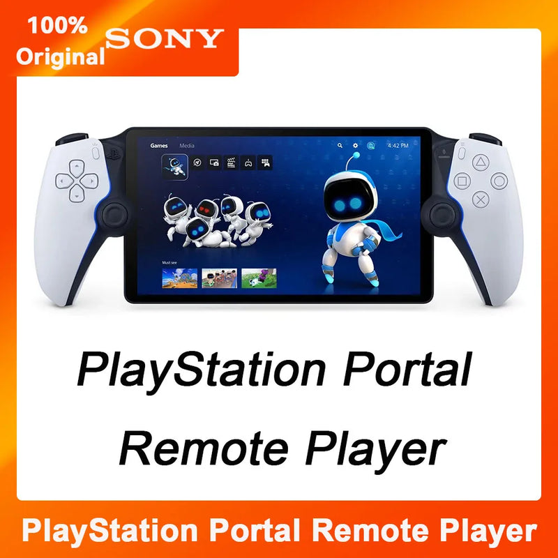 Sony PlayStation Portal Remote Player Console de jogos portátil portátil com sistema de feedback háptico e gatilho adaptável