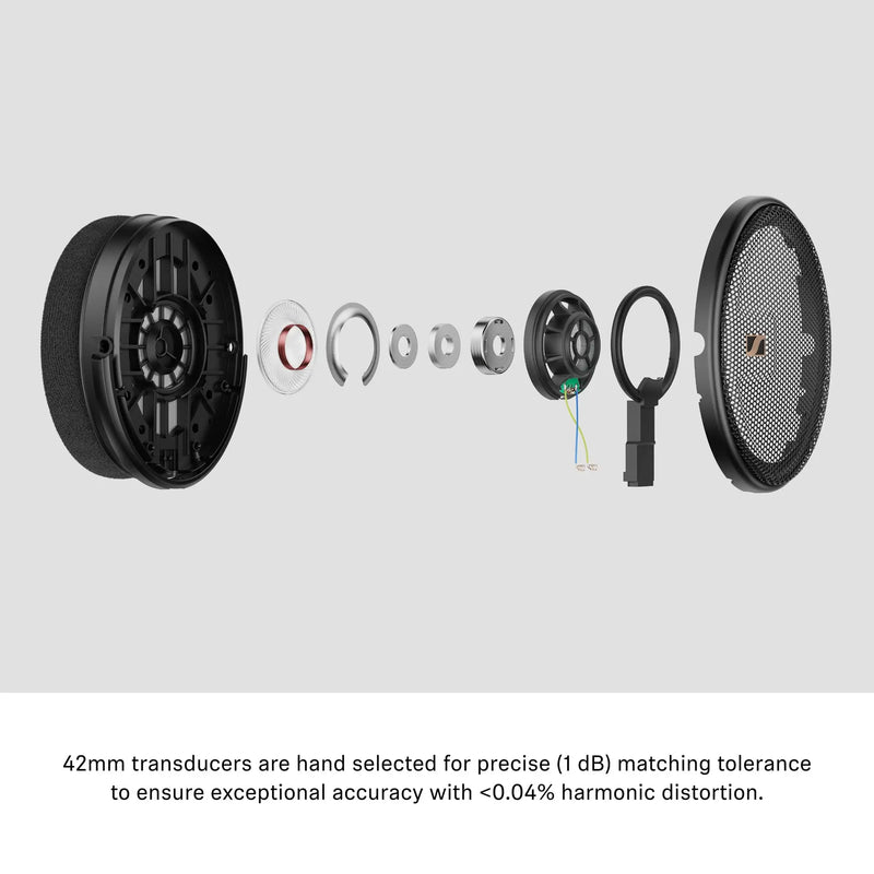 Sennheiser hd 660s2-fones de ouvido estereofônicos audiófilos com fio com baixo profundo, surround otimizado, fluxo de ar do transdutor, magn ventilado
