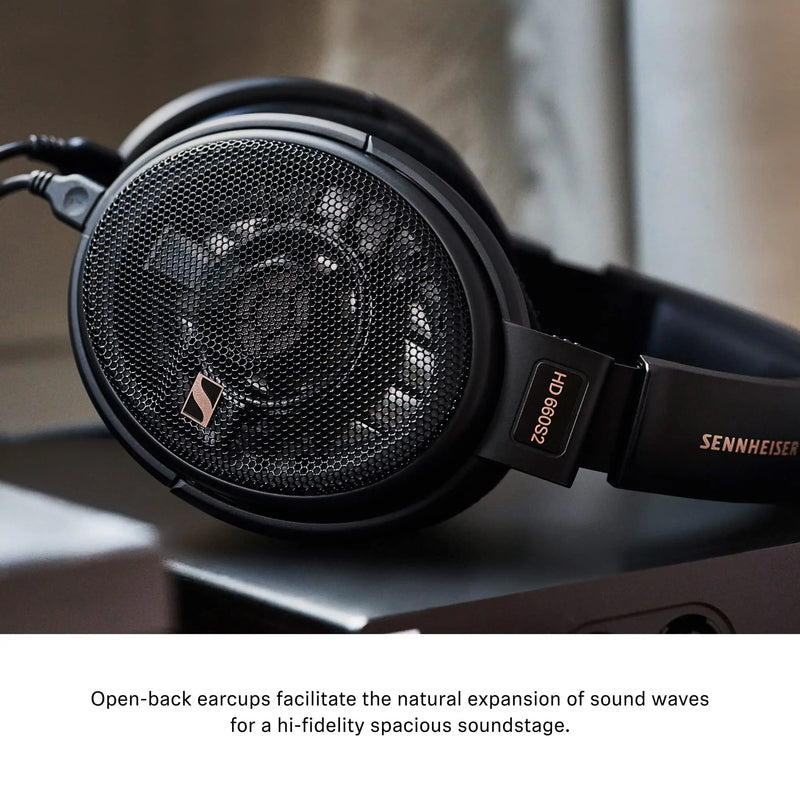 Sennheiser hd 660s2-fones de ouvido estereofônicos audiófilos com fio com baixo profundo, surround otimizado, fluxo de ar do transdutor, magn ventilado