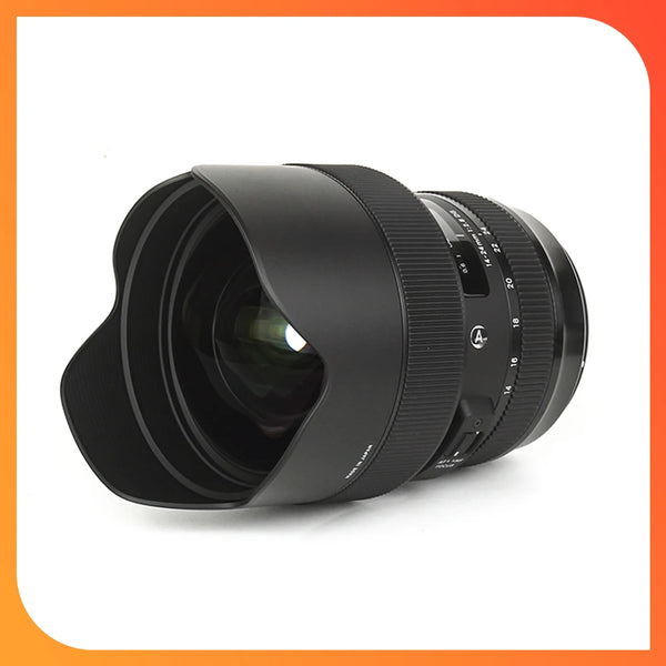 Sigma 14-24mm f2.8 dg hsm arte lente quadro completo slr câmera 14-24mm grande angular lente de zoom para montagem canon ou montagem nikon