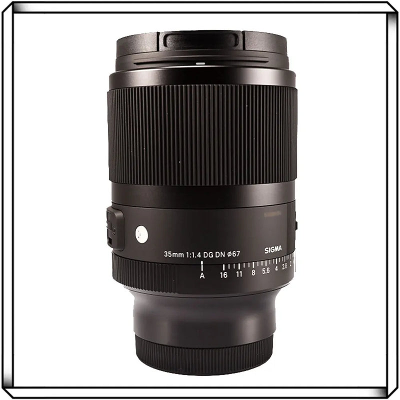 Sigma 35mm f1.4 dg dn arte lente quadro completo micro único 35mm f1.4 lente para sony e montagem ou l montagem