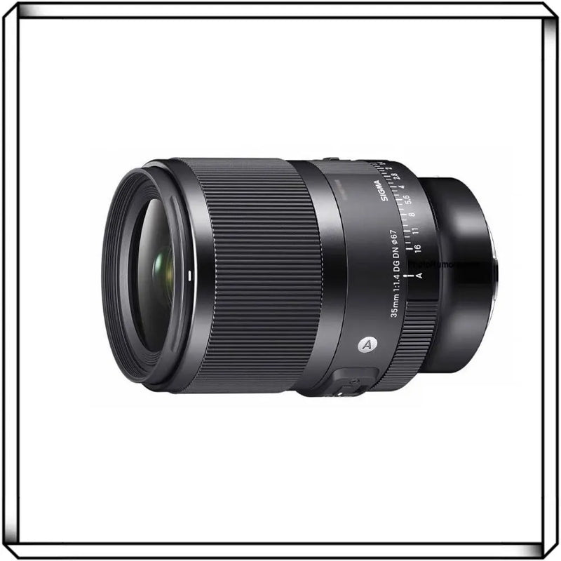 Sigma 35mm f1.4 dg dn arte lente quadro completo micro único 35mm f1.4 lente para sony e montagem ou l montagem