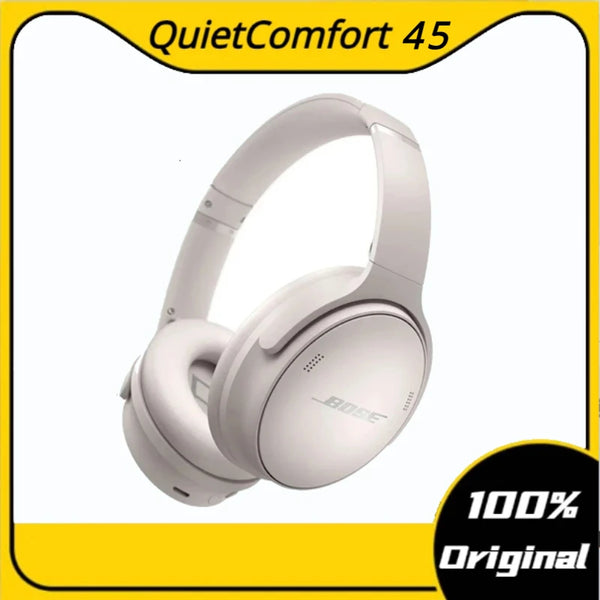 Silencioso conforto 45 ruído sem fio cancelando auriculares Bluetooth, esportes ativos Headset, original