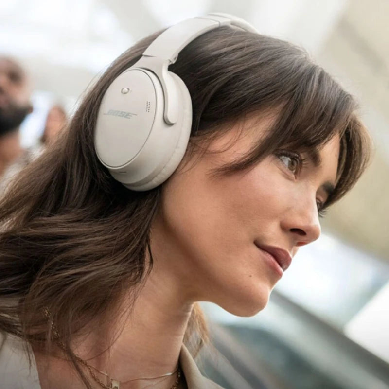 Silencioso conforto 45 ruído sem fio cancelando auriculares Bluetooth, esportes ativos Headset, original