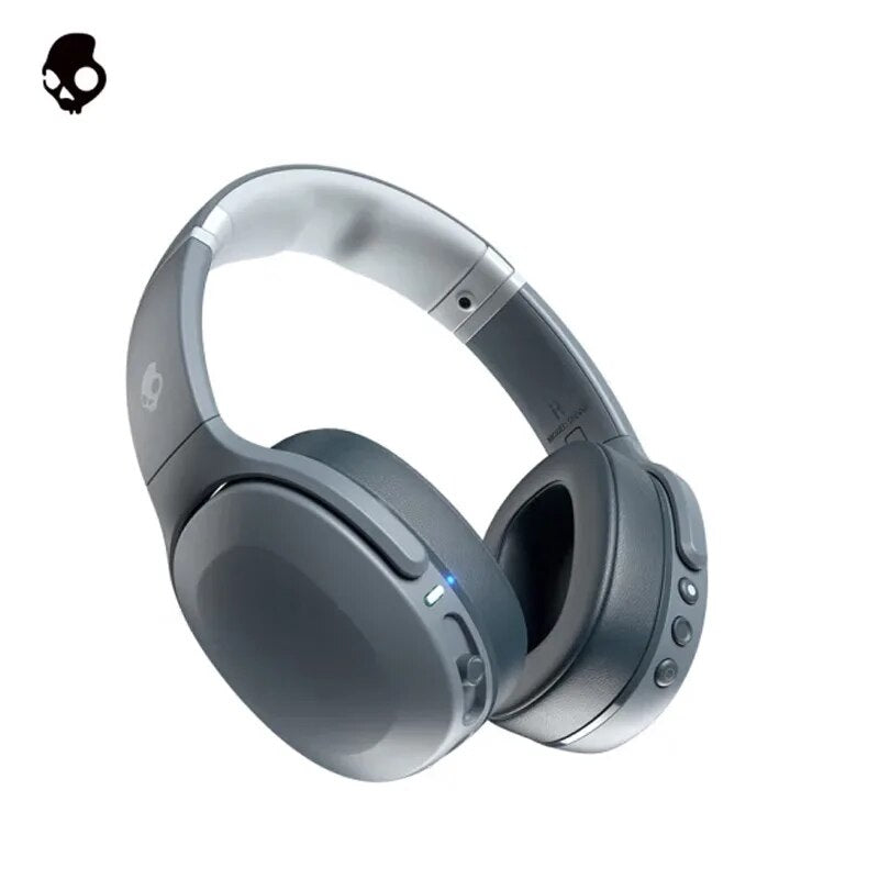 Skullcandy-Auscultadores Sem Fio Bluetooth com Microfone, Crusher Evo, Extra Bass Tech, Sports Headset, iPhone, Android, Bateria de 40 Horas