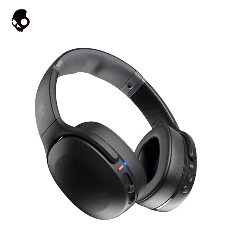 Skullcandy-Auscultadores Sem Fio Bluetooth com Microfone, Crusher Evo, Extra Bass Tech, Sports Headset, iPhone, Android, Bateria de 40 Horas