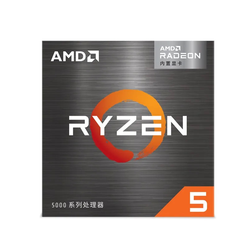 Soquete do processador de jogos AMD Ryzen 5 com ventilador, CPU R5 5600, Processador de jogo, AM4, 6 núcleos, 12 thread, 65W, DDR4, Versão para desktop