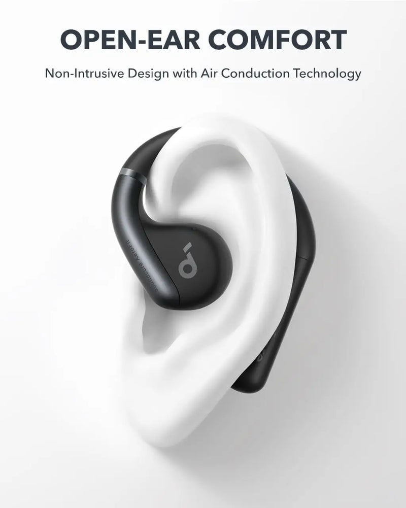 Soundcore by Anker AeroFit Open-Ear Bluetooth Fones De Ouvido Sem Fio Bluetooth Fones De Ouvido Sem Fio 42H Playtime Fones De Ouvido fone de ouvido sem fio bluetooth fone sem fio