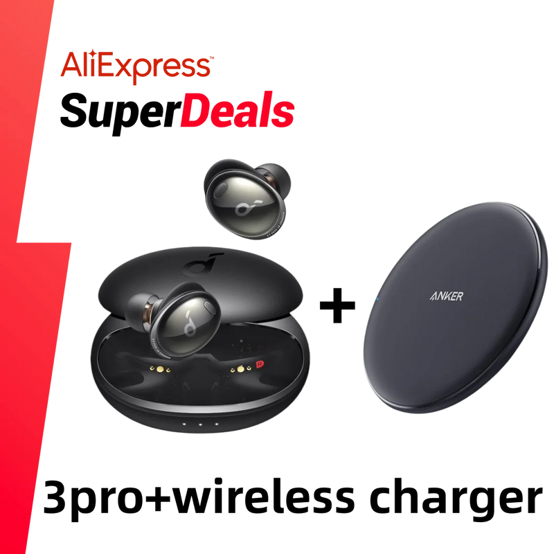 Soundcore liberty 3 pro tws bluetooth fone de ouvido sem fio verdadeiro ldac anc com acaa 2.0 hi-res áudio 6 microfones para chamada