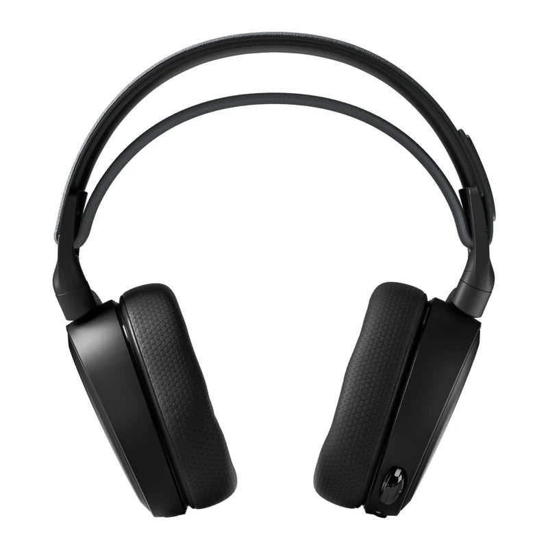 Steelseries arctis 7 + fone de ouvido de jogos sem fio 2.4 ghz USB-C - 7.1 surround-para computador, ps5, ps4, mac, android e switch