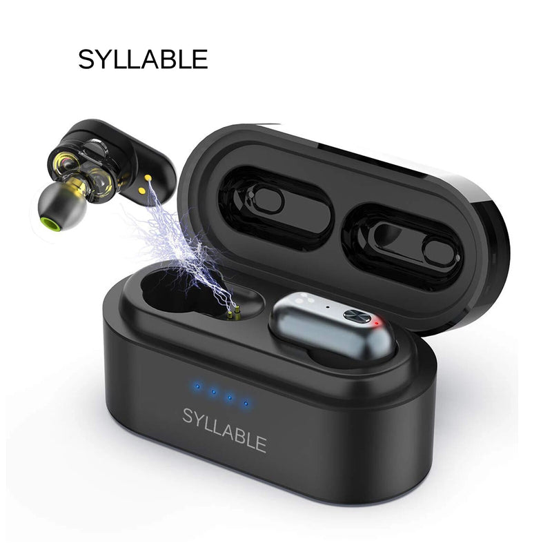 Syllable-s101 tws auriculares, auriculares sem fios, redução do ruído, controlo do volume, compatível com bluetooth