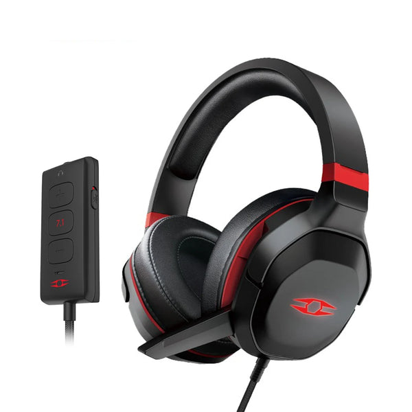 Takstar liberty gamer rise gaming headset virtual 7.1 surround som destacável fone de ouvido com fio interface usb ergonômico