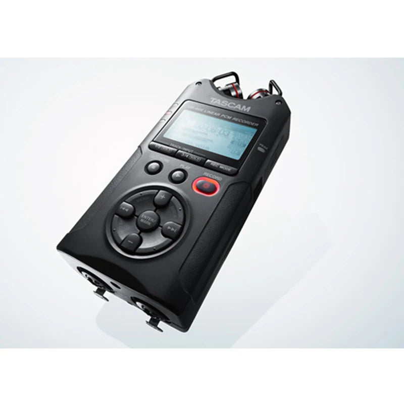 Tascam-caneta digital versátil dr40x, com gravador de áudio, usb, microfone wav/bwf linear pcm e mp3, atualizada