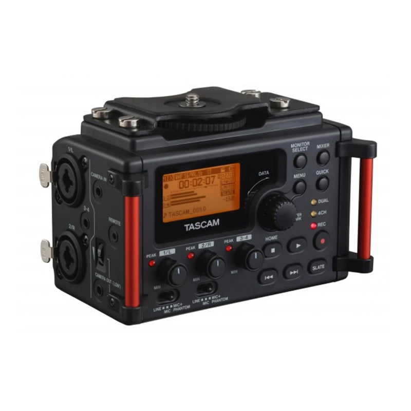 Tascam-gravador profissional de vídeo DSLR, vídeo DSLR, câmera SLR, 4 canais PCM, DR-60D MKII, original