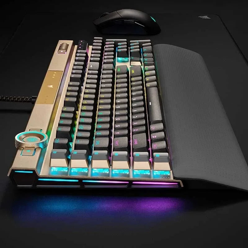 Teclado Gaming CORSAIR-RGB Series, K100