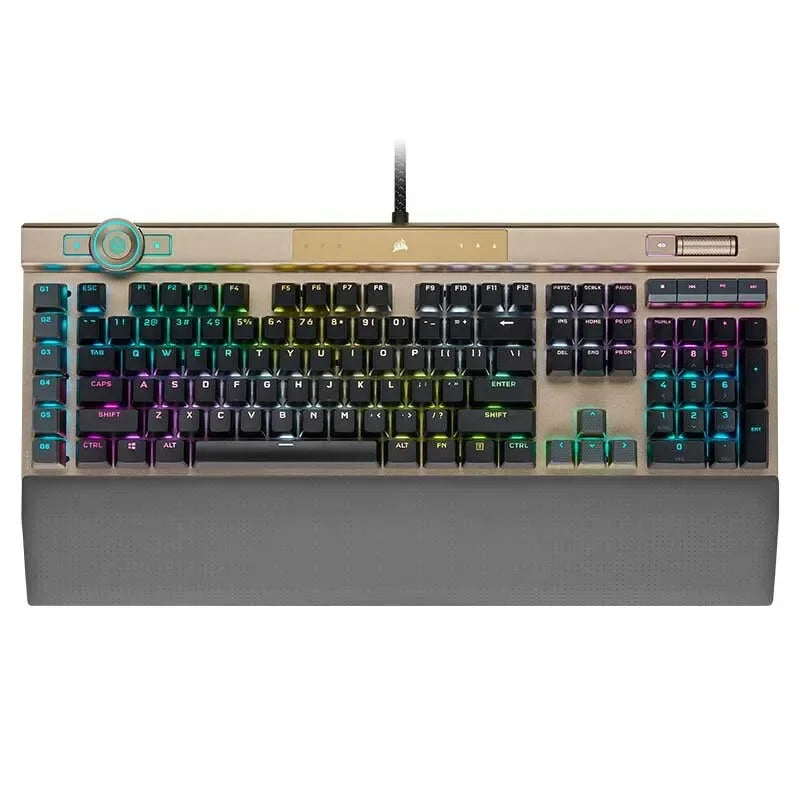 Teclado Gaming CORSAIR-RGB Series, K100