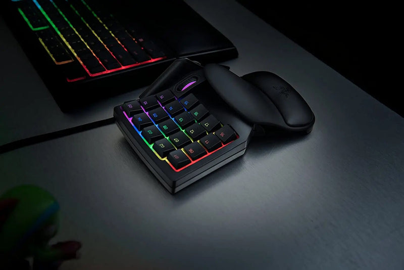 Teclado Gaming Razer-Tartarus V2, Interruptores de Chave Mecha-Membrana, Chroma Personalizável, Iluminação RGB, Macros Programáveis